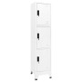 Taquilla de acero blanco 38x45x180 cm de , Taquillas y armarios de almacenamiento - Ref: Foro24-339780, Precio: 151,36 €, Des...