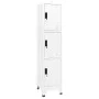 Taquilla de acero blanco 38x45x180 cm de , Taquillas y armarios de almacenamiento - Ref: Foro24-339780, Precio: 166,05 €, Des...