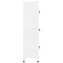 Weißer Stahlspind 38x45x180 cm von , Schließfächer und Lagerschränke - Ref: Foro24-339780, Preis: 162,91 €, Rabatt: %