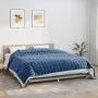 Manta con peso tela azul 220x260 cm 11 kg de , Mantas - Ref: Foro24-350802, Precio: 89,00 €, Descuento: %