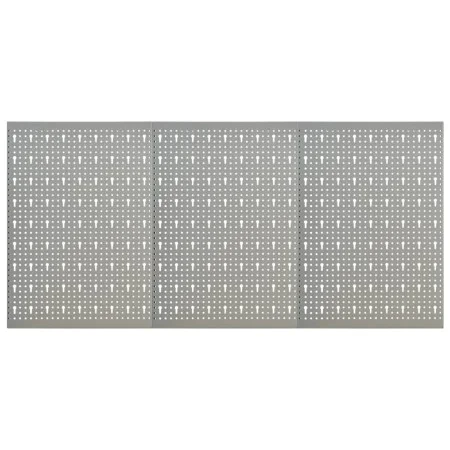 Pinnwand-Set für die Wand, 3 Stück, aus Stahl, 40x58 cm. von , Werkzeugorganisation und -lagerung - Ref: Foro24-145349, Preis...