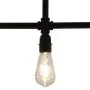 Schwarze Deckenleuchte mit 3 E27-Glühbirnen von vidaXL, Lampen - Ref: Foro24-281628, Preis: 47,65 €, Rabatt: %
