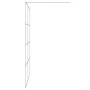 Duschwand aus transparentem ESG-Glas in Silber, 140 x 195 cm von , Duschwände und Duschwände - Ref: Foro24-152139, Preis: 188...
