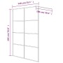 Duschwand aus transparentem ESG-Glas in Silber, 140 x 195 cm von , Duschwände und Duschwände - Ref: Foro24-152139, Preis: 191...