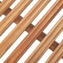 Alfombrillas de baño 2 uds madera maciza de acacia 56x37 cm