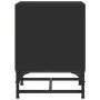 Mesitas de noche con puertas de vidrio 2 uds negro 35x37x50 cm de , Mesitas de noche - Ref: Foro24-836521, Precio: 47,03 €, D...