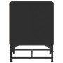 Nachttische mit Glastüren 2 Stück Schwarz 35x37x50 cm von , Nachttische - Ref: Foro24-836521, Preis: 47,46 €, Rabatt: %