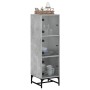 Sideboard mit grauen Glastüren Beton 35x37x120 cm von , Sideboards - Ref: Foro24-836563, Preis: 71,33 €, Rabatt: %