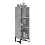 Sideboard mit grauen Glastüren Beton 35x37x120 cm von , Sideboards - Ref: Foro24-836563, Preis: 71,33 €, Rabatt: %