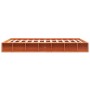 Wax brown pine solid wood bed frame 140x200 cm by , Beds and slatted bases - Ref: Foro24-844428, Price: 135,36 €, Discount: %