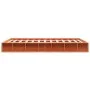 Estructura de cama madera maciza pino marrón cera 135x190 cm de , Camas y somieres - Ref: Foro24-844435, Precio: 115,26 €, De...