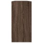 Regal mit Türen aus braunem Eichenholz 204x37x75 cm. von , Sideboards - Ref: Foro24-3206537, Preis: 205,86 €, Rabatt: %