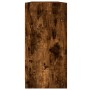 Estantería con puertas madera roble ahumado 204x37x75 cm by , Sideboards - Ref: Foro24-3206535, Price: 192,12 €, Discount: %