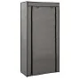 Mueble zapatero con funda de tela gris 58x28x106 cm by vidaXL, Shoe racks and shoe organizers - Ref: Foro24-282430, Price: 26...