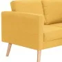 2 seater yellow fabric sofa by vidaXL, Sofas - Ref: Foro24-281361, Price: 288,72 €, Discount: %