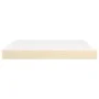 Colchón de muelles ensacados tela color crema 180x200x20 cm de , Colchones - Ref: Foro24-347839, Precio: 275,82 €, Descuento: %