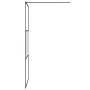 Black semi-frosted ESG glass shower screen 90x195 cm by , Shower walls and screens - Ref: Foro24-152106, Price: 148,42 €, Dis...