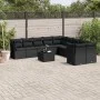 11-piece garden sofa set and black synthetic rattan cushions by , Garden sets - Ref: Foro24-3250084, Price: 662,92 €, Discoun...