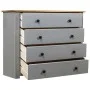 Armario auxiliar madera de pino Panamá Range gris 80x40x73 cm de vidaXL, Aparadores - Ref: Foro24-282659, Precio: 151,69 €, D...