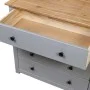 Armario auxiliar madera de pino Panamá Range gris 80x40x73 cm de vidaXL, Aparadores - Ref: Foro24-282659, Precio: 151,69 €, D...
