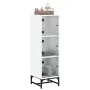 Sideboard mit weißen Glastüren 35x37x120 cm von , Sideboards - Ref: Foro24-836560, Preis: 68,68 €, Rabatt: %