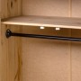 Armario de 3 puertas madera pino Panamá Range 118x50x171,5 cm de vidaXL, Armarios roperos - Ref: Foro24-282661, Precio: 540,9...
