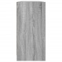 Sonoma graues Holzregal mit Türen 204x37x75 cm von , Bücherregale und Regale - Ref: Foro24-3206536, Preis: 200,35 €, Rabatt: %