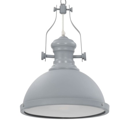 Graue runde Deckenleuchte E27 von vidaXL, Lampen - Ref: Foro24-281625, Preis: 60,19 €, Rabatt: %