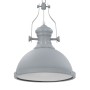 Graue runde Deckenleuchte E27 von vidaXL, Lampen - Ref: Foro24-281625, Preis: 60,19 €, Rabatt: %