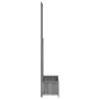 Planter with solid gray fir wood trellis by , Pots and planters - Ref: Foro24-365480, Price: 131,26 €, Discount: %