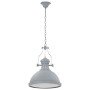 Graue runde Deckenleuchte E27 von vidaXL, Lampen - Ref: Foro24-281625, Preis: 60,19 €, Rabatt: %