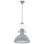 Graue runde Deckenleuchte E27 von vidaXL, Lampen - Ref: Foro24-281625, Preis: 59,25 €, Rabatt: %