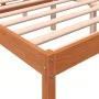 Cama para mayores madera maciza de pino marrón cera 150x200 cm de , Camas y somieres - Ref: Foro24-844159, Precio: 117,62 €, ...