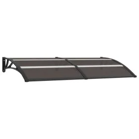 PC Türvordach schwarz 200x75 cm von vidaXL, Markisen - Ref: Foro24-144825, Preis: 62,48 €, Rabatt: %