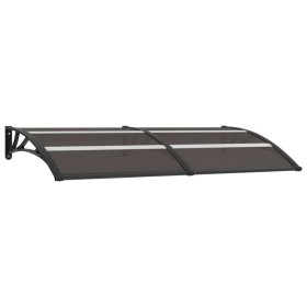 PC Türvordach schwarz 200x75 cm von vidaXL, Markisen - Ref: Foro24-144825, Preis: 63,19 €, Rabatt: %