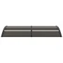 Marquesina de puerta PC negro 200x75 cm de vidaXL, Toldos - Ref: Foro24-144825, Precio: 63,44 €, Descuento: %