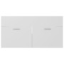 Juego de muebles de baño madera de ingeniería blanco de , Muebles de baño - Ref: Foro24-3071243, Precio: 359,58 €, Descuento: %