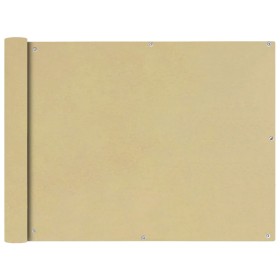 Balcony awning, Oxford fabric, 90x400 cm, beige. by , Umbrellas - Ref: Foro24-42334, Price: 21,43 €, Discount: %