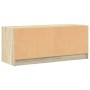 TV-Schrank mit Glastüren Sonoma-Eiche 102x37x42 cm von , TV-Möbel - Ref: Foro24-836408, Preis: 67,28 €, Rabatt: %