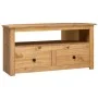 Eck-TV-Schrank aus Kiefernholz im Panama-Stil, 93 x 49 x 49 cm von vidaXL, TV-Möbel - Ref: Foro24-282685, Preis: 181,56 €, Ra...