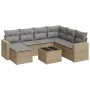 Garden sofa set with beige cushions 8 pcs PE rattan by , Modular outdoor sofas - Ref: Foro24-3251646, Price: 526,53 €, Discou...