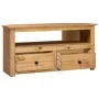 Eck-TV-Schrank aus Kiefernholz im Panama-Stil, 93 x 49 x 49 cm von vidaXL, TV-Möbel - Ref: Foro24-282685, Preis: 181,56 €, Ra...