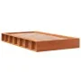 Estructura de cama madera maciza de pino marrón cera 90x190 cm de , Camas y somieres - Ref: Foro24-844433, Precio: 94,78 €, D...