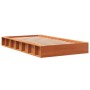 Estructura de cama madera maciza de pino marrón cera 90x200 cm de , Camas y somieres - Ref: Foro24-844431, Precio: 108,52 €, ...