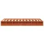 Estructura de cama madera maciza de pino marrón cera 90x200 cm de , Camas y somieres - Ref: Foro24-844431, Precio: 96,68 €, D...