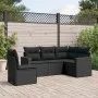 5-piece garden furniture set with black synthetic rattan cushions by , Garden sets - Ref: Foro24-3218955, Price: 348,59 €, Di...