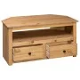 Eck-TV-Schrank aus Kiefernholz im Panama-Stil, 93 x 49 x 49 cm von vidaXL, TV-Möbel - Ref: Foro24-282685, Preis: 181,56 €, Ra...