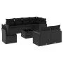 8-piece garden sofa set with black synthetic rattan cushions by , Modular outdoor sofas - Ref: Foro24-3251582, Price: 633,83 ...