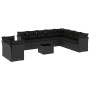 11-piece garden sofa set and black synthetic rattan cushions by , Garden sets - Ref: Foro24-3249704, Price: 720,99 €, Discoun...