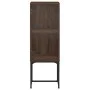 Zusatzschrank mit Glastür aus brauner Eiche 35x37x100 cm von , Sideboards - Ref: Foro24-836559, Preis: 52,08 €, Rabatt: %